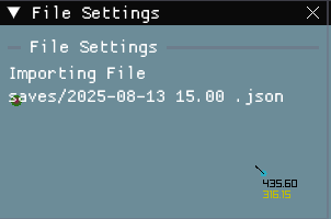 Sample Import GUI